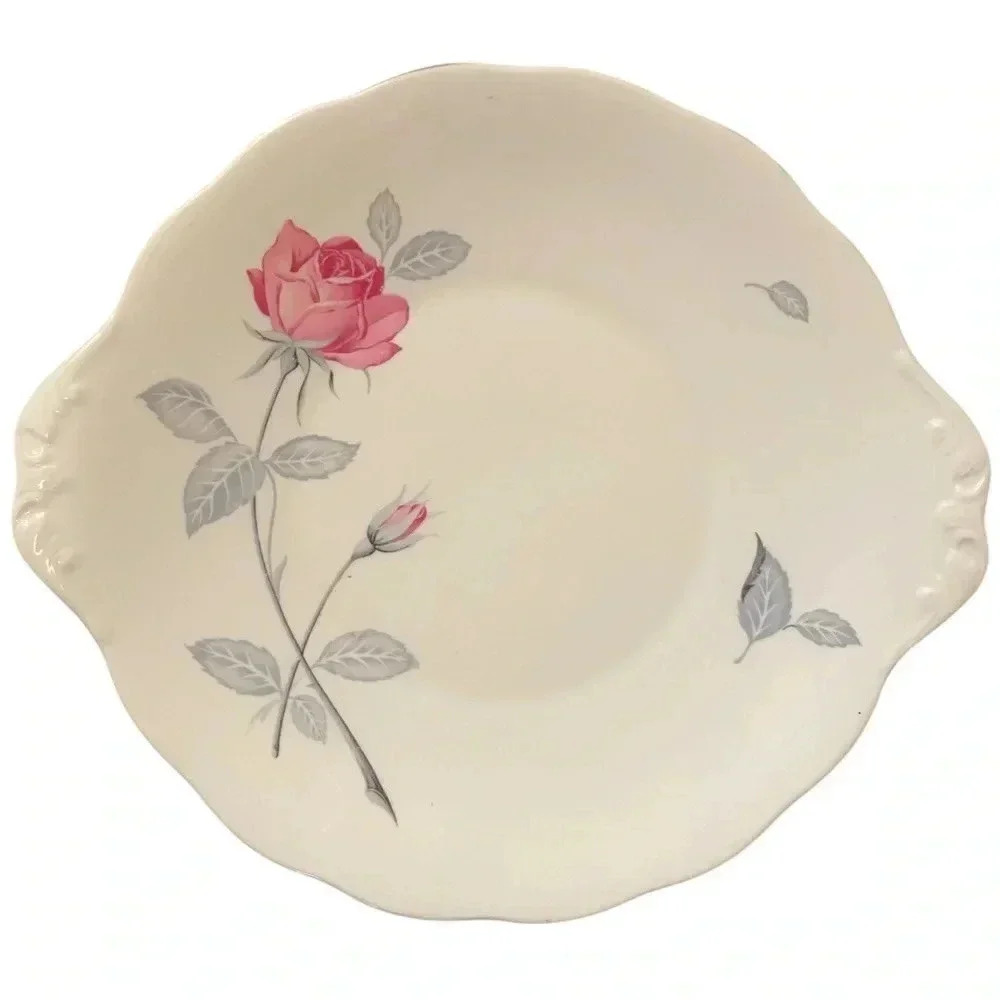 Royal Albert Salad/Dinner Plate Bone China Trent Pink Rose Made in England 10"